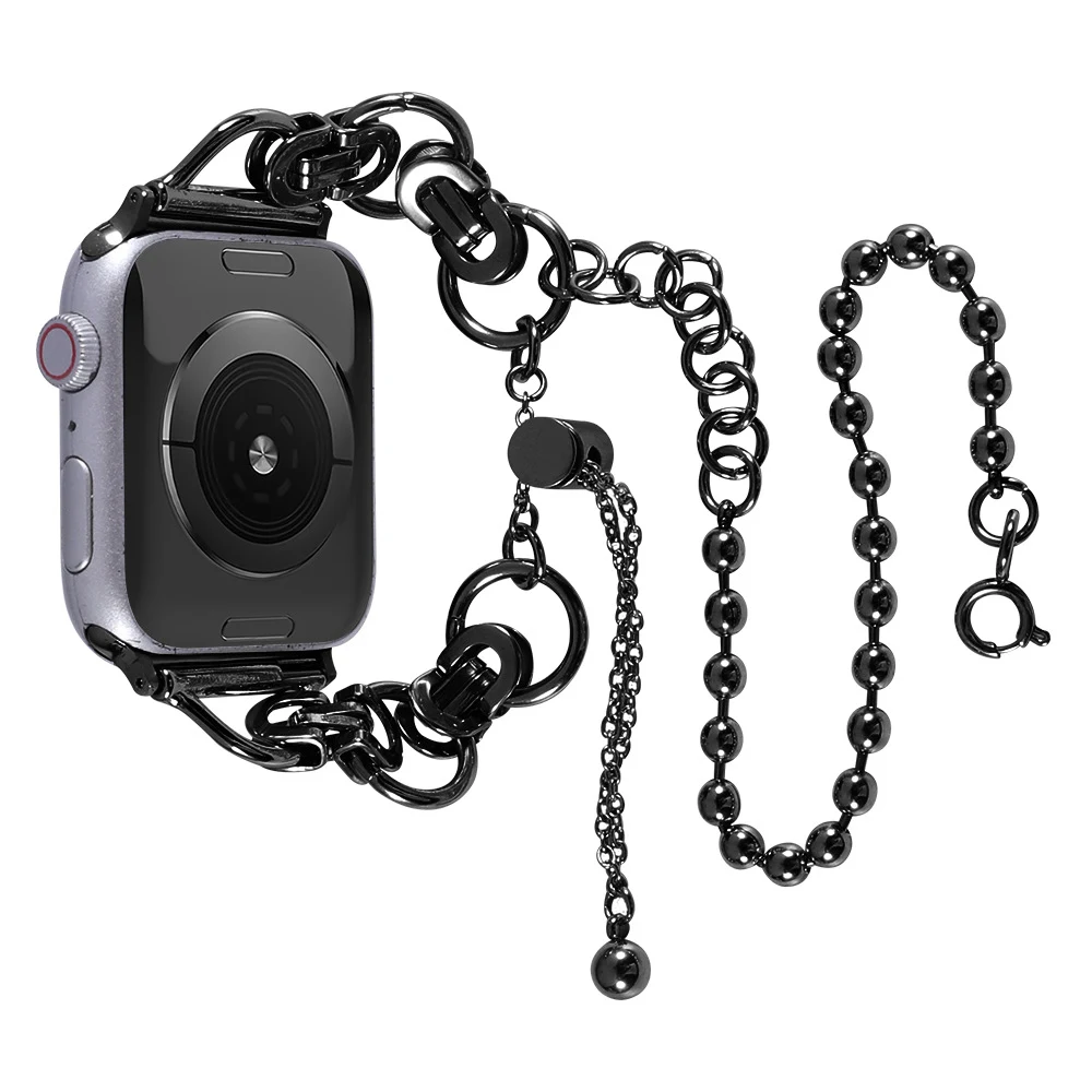 Mode Persoonlijkheid Dubbele Ring Ketting Riem, upgrade je stijl. Gebruik als schouder- of crossbodytas, een chique en veelzijdig accessoire. — foto 15