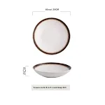 8inch sesame gold