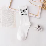 Single butterfly white