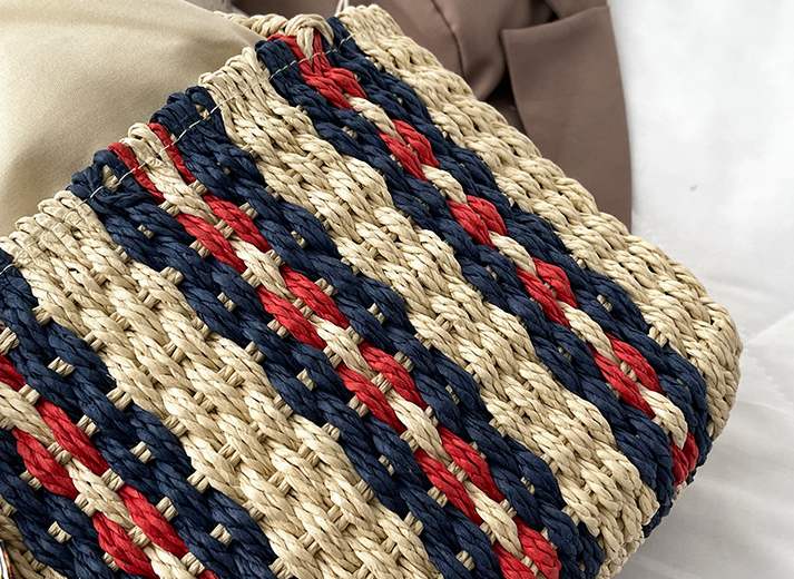Title 6, Fashionable All-match Simple Woven Bag for Wome...