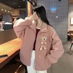 Women's Sweatshirt Plus Velvet Thickened Lamb Hair. Warm and cozy, perfect for winter. Provides exceptional comfort, sof — photo 4