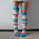 Striped blue