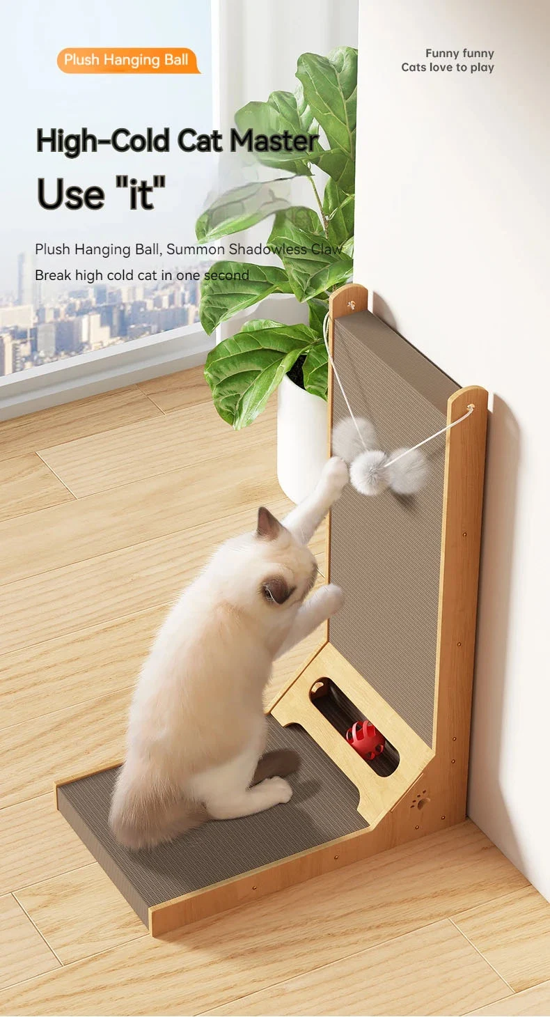 Title 5, Cats Pet Products Scratching Post Pole Ball Scr...