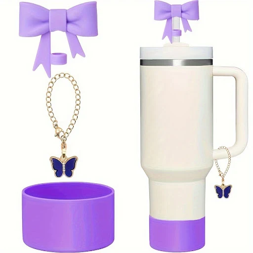 Title 4, Straw Cap Bow Lanyard Combo 10mm Dust Plug Acce...