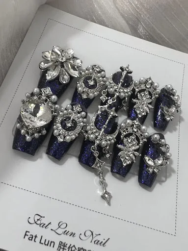 Title 2, Temperament Finished Handmade Nail Beauty, cust...