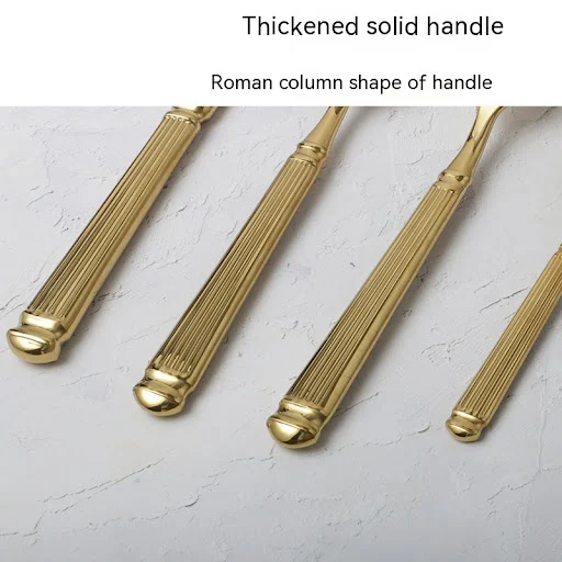 Title 6, Roman Pillar Stainless Steel Thick Handle Knife...
