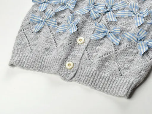 Title 10, Womens Single-breasted Knitted Vest Short Top ...
