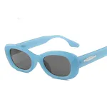 Jelly blue frame full gray