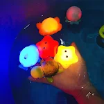 Glowing Animal Floating Water Bath Toy for Kids, makes bath time fun, safe and engaging with light-up animal figures. — photo 12