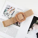 Square Buckle Light Camel