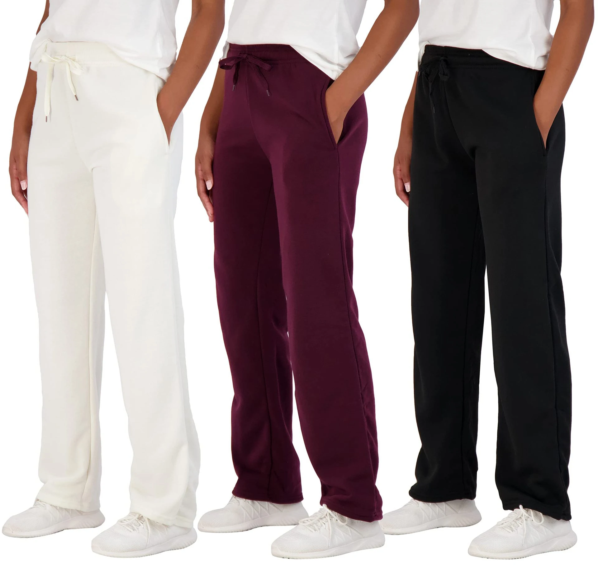 Title 5, Womens Loose Wool Open Sports Pants Comfortabl...