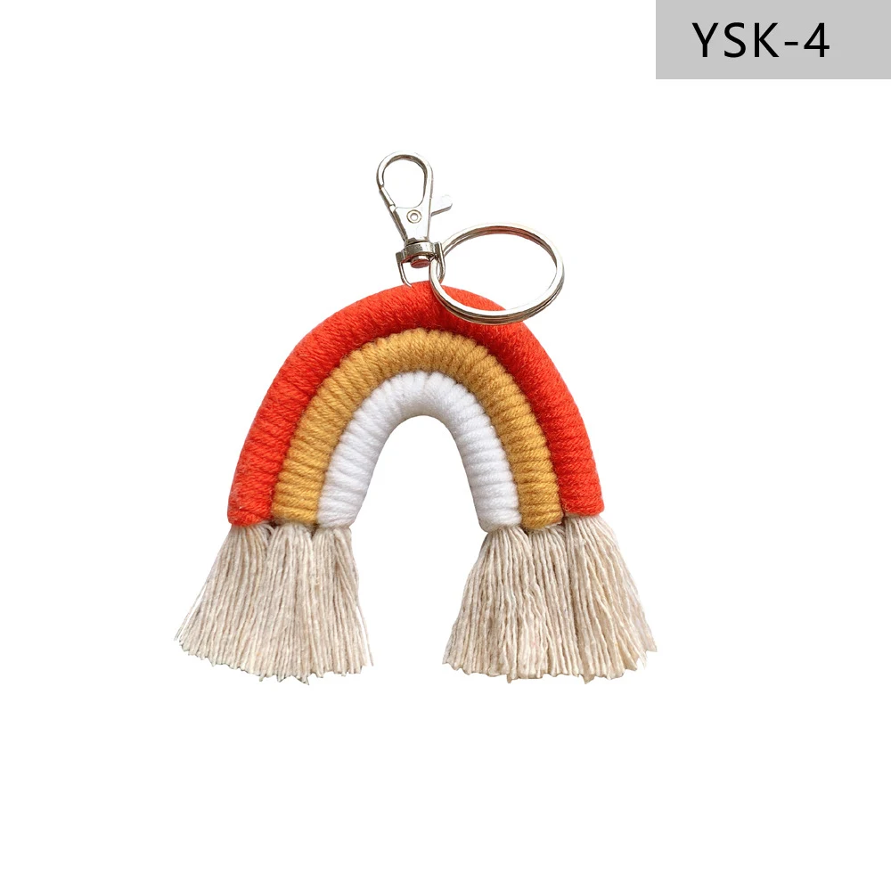 Chaveiro com Pingente de Tassel Arco-Íris Trançado para Casa Charmoso e Colorido Acessório Ideal para Chaves e Bolsas Adicione Estilo e Alegria ao seu Dia — foto 20