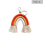 Chaveiro com Pingente de Tassel Arco-Íris Trançado para Casa Charmoso e Colorido Acessório Ideal para Chaves e Bolsas Adicione Estilo e Alegria ao seu Dia — foto 20