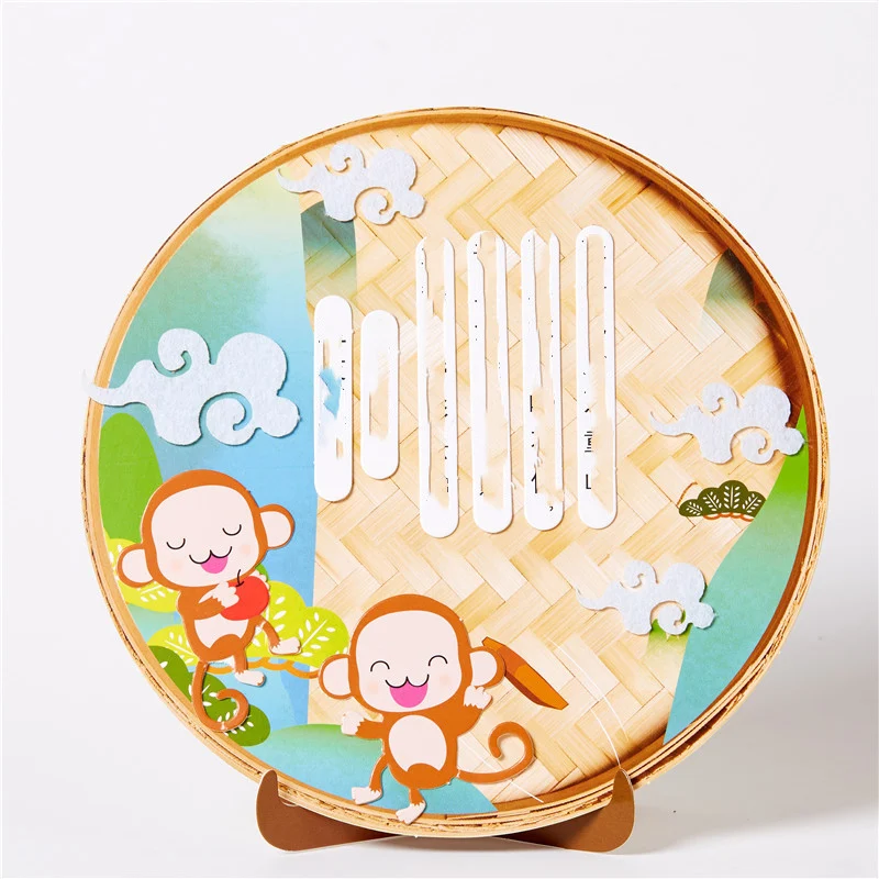 Kindergarten DIY Handmade Creative Paste Production Material Package. Encourages artistic expression, fine motor skills, — photo 11