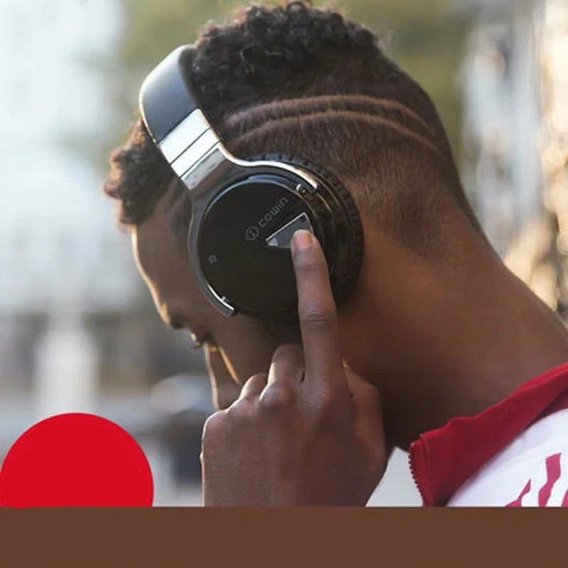 Title 4, Active noise canceling Bluetooth headset for im...