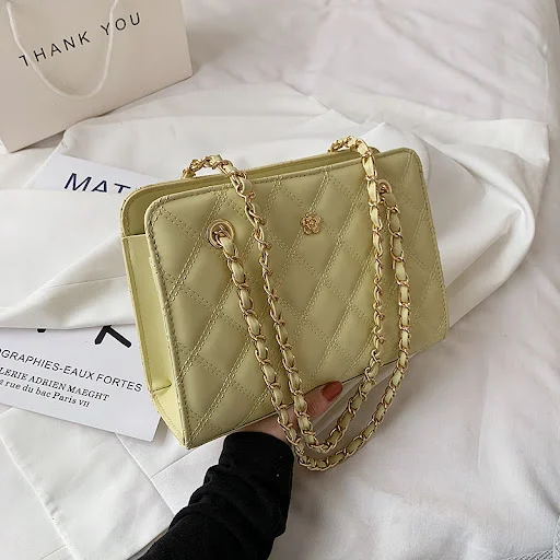 Title 8, Bolsa de corrente Lingge, moderna e elegante, t...