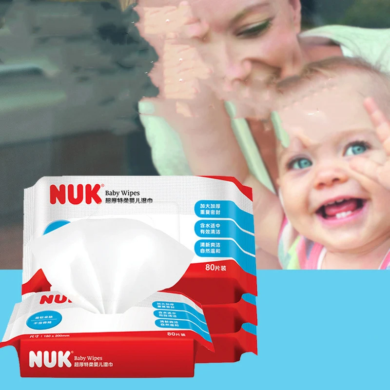 Title 4, NUK Extra Thick Baby Wipes Triple Pack Gentle a...