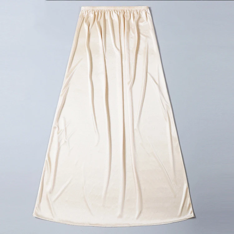 Title 5, Vestido feminino de seda cetim fino