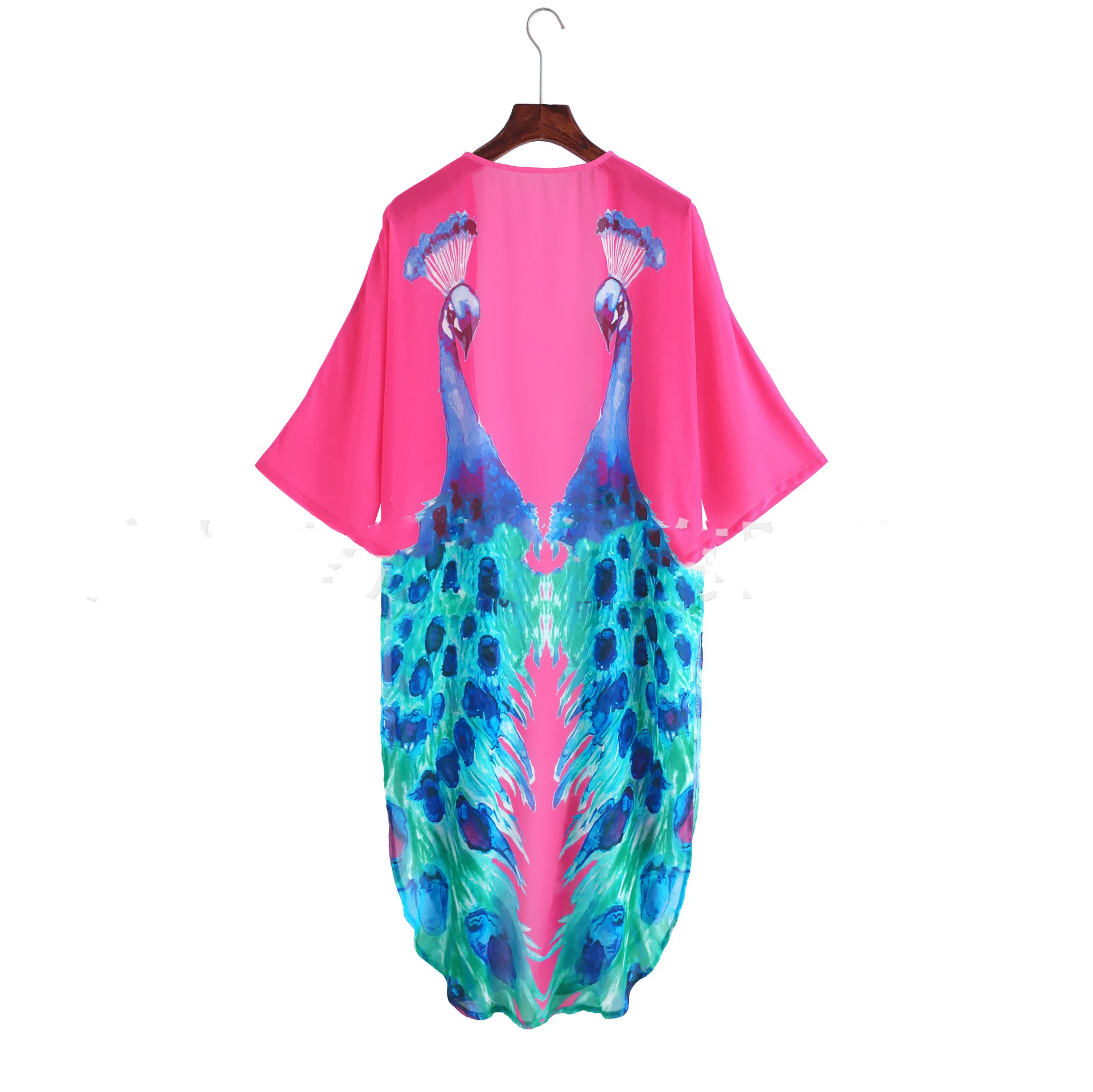 Title 4, Womens New Seaside Holiday Printed Chiffon Swi...