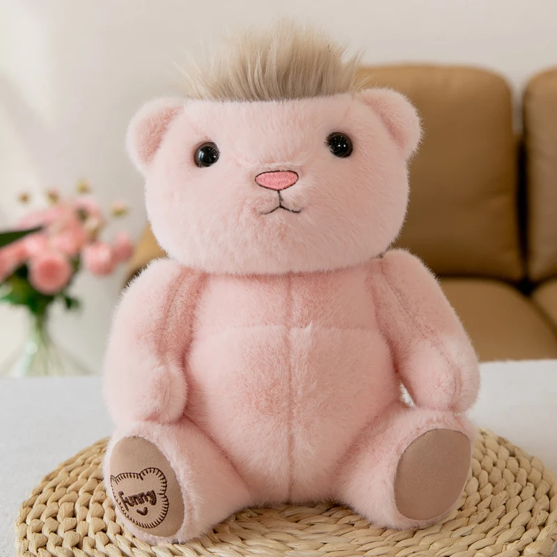 Ursinho de Pelúcia Momo que Muda a Face. Um brinquedo interativo e adorável para abraçar e brincar, incentivando a criatividade e proporcionando diversão garantida. — foto 3
