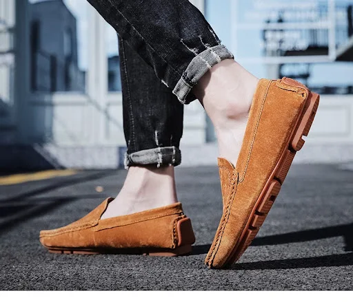Title 11, Casual simple all-matching genuine leather shoe...