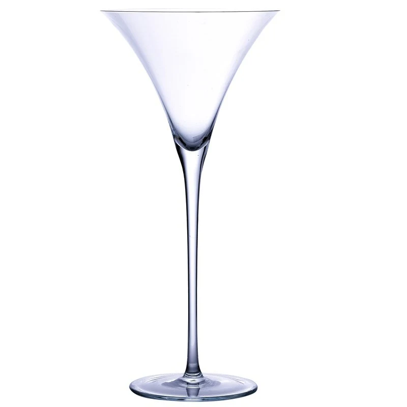 Title 2, Japanese Crystal Triangle Martini Cocktail Glas...