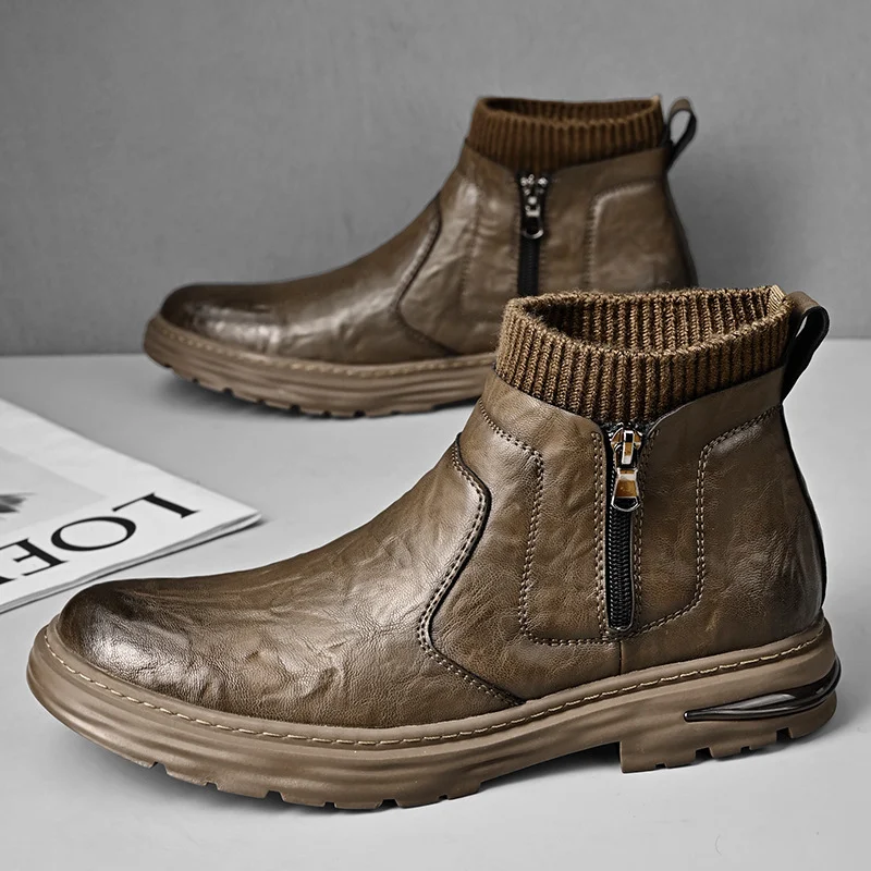 Title 7, Muške čarape Port Workwear i Martin čizme. Izdr...