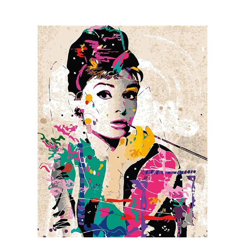 Pintura a óleo digital pura feita à mão — foto 2