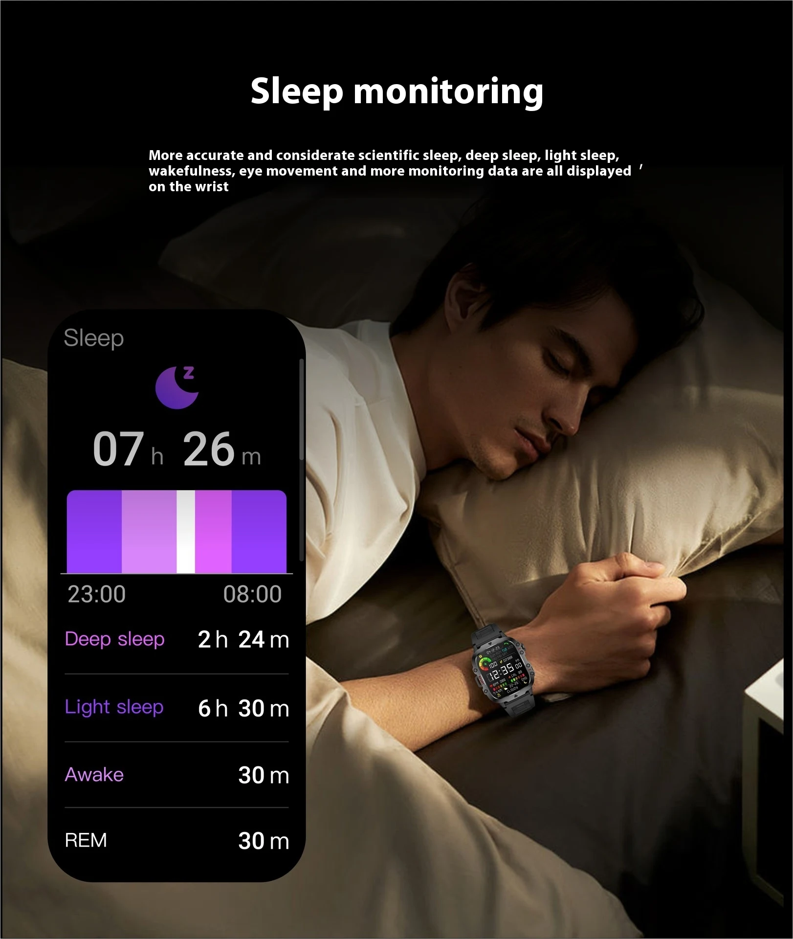 Title 12, Sports Outdoor Bluetooth Calling Watch keeps yo...