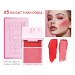 Two-in-One Blusher Powder Plate – Won't Smudge Easily! Achieve a long-lasting, fresh look with this easy-to-apply, versa — photo 2