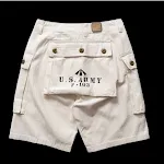 Heavy Weight Washed Khaki Twill Tooling Multi-bag Shorts perfect for work and outdoor activities. Durable, comfortable, — photo 5
