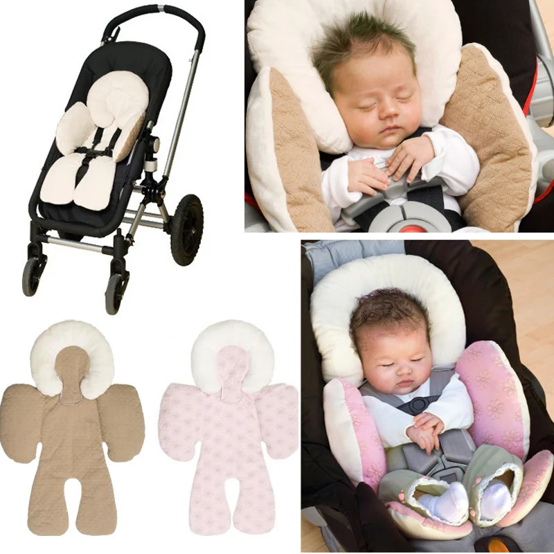 Almofada para Assento de Carro Bebê Carrinho de Bebê Proteção Universal Conforto e segurança para seu bebê em passeios de carro e carrinho — foto 4