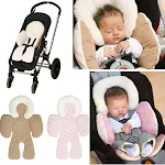 Almofada para Assento de Carro Bebê Carrinho de Bebê Proteção Universal Conforto e segurança para seu bebê em passeios de carro e carrinho — foto 4