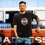 T-shirt met heren bovenaan shirt — foto 1