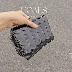 Bolsa de ombro com corrente, glitter e paetês, um acessório brilhante e estiloso para festas e eventos especiais, perfeita para brilhar. — foto 21