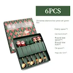 G 6pc Six Piece Set Green Box