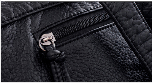 Title 12, Soft Leather Ladies Backpack All-match Mother B...