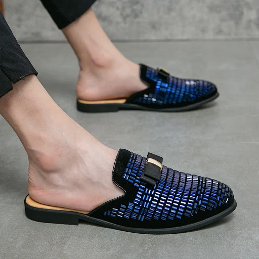 Title 5, Mens Fashion Topless Sandals Leather Shoes, st...
