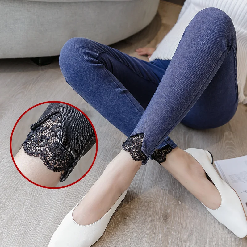 Title 15, Leggings de maternidade com stretch externo, ca...