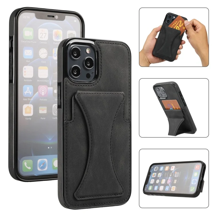 Title 3, Leather Case With Card Holder Wallet Kickstand....