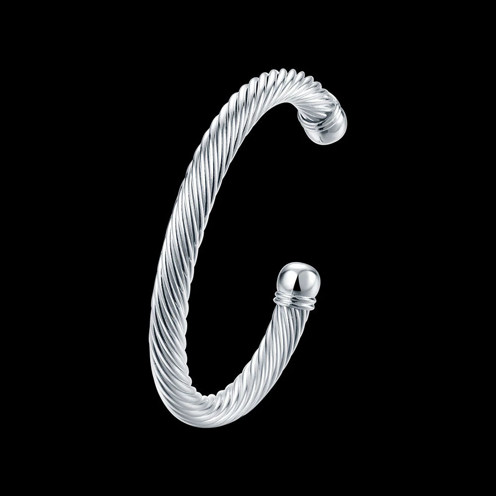 Pulseira de corda torcida de moda — foto 3