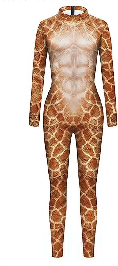 Men's Skull Print Close-fitting Union Suit Party Clothing Comfortable and stylish one-piece outfit for parties and speci — photo 4