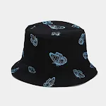 Black blue butterfly