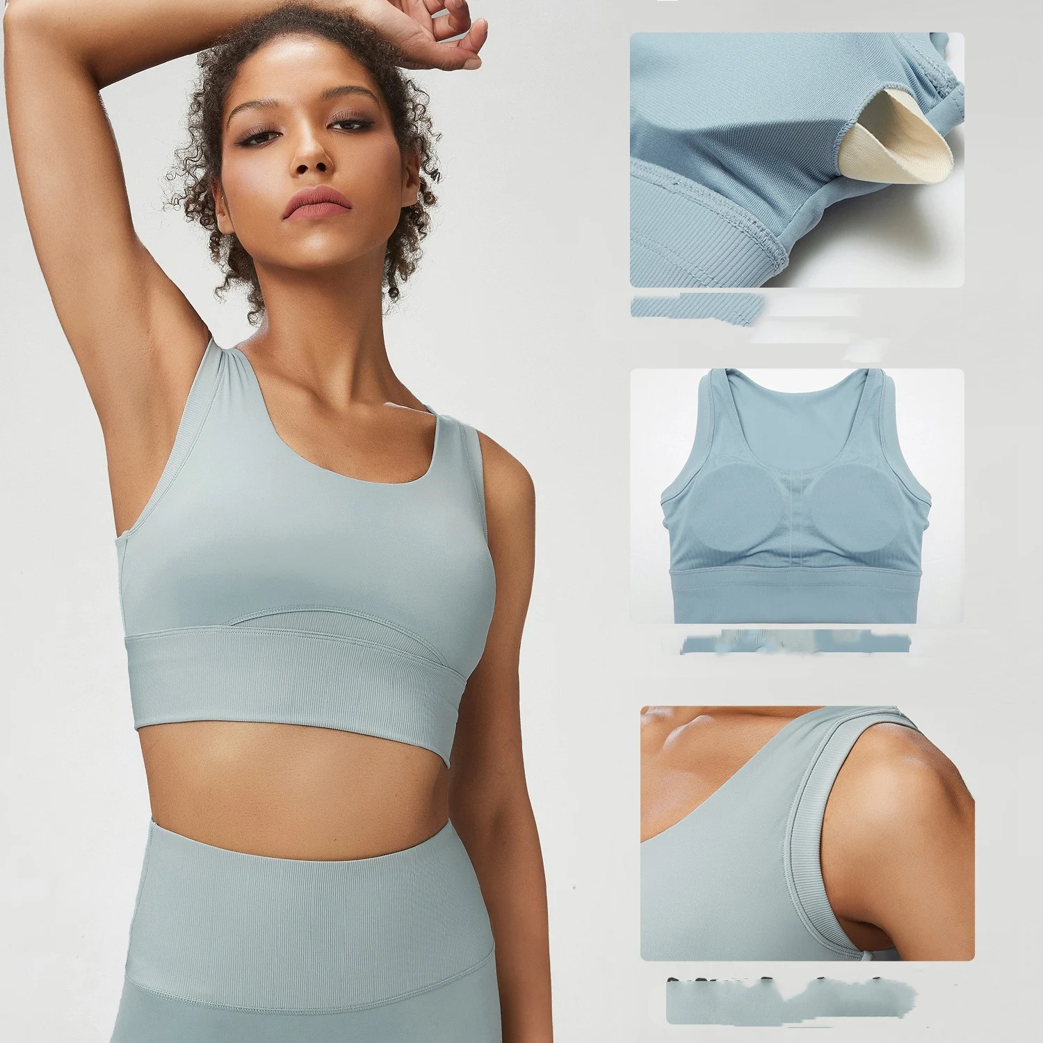Title 4, Shockproof Vest Sports Bra for Women High-impac...