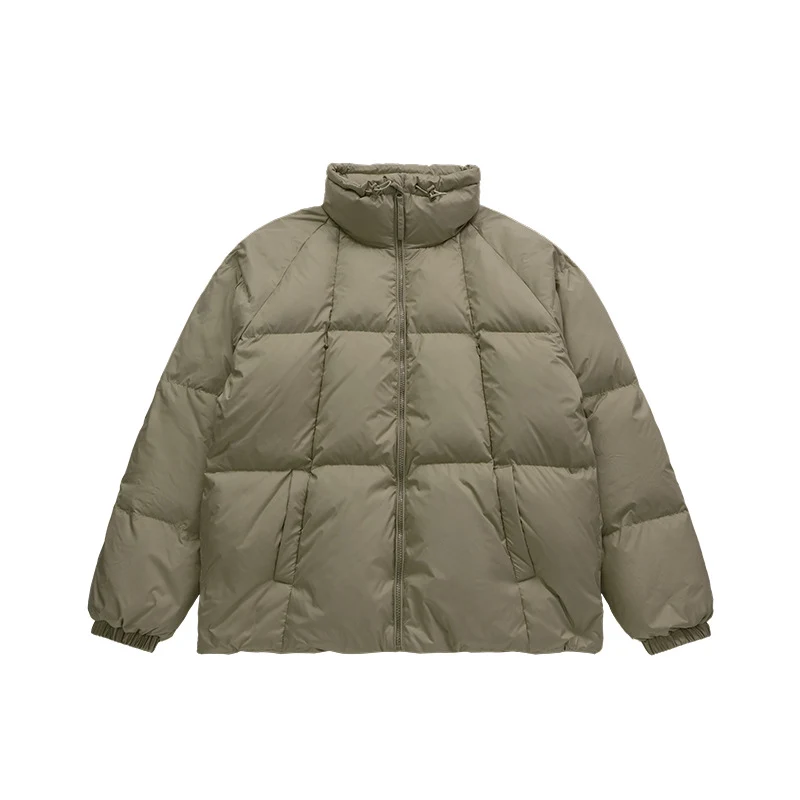 Title 6, Mens Solid Color Turtleneck Down Jacket Warm W...