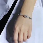 Pulseira de guitarra de aço inoxidável de estilo simples — foto 3