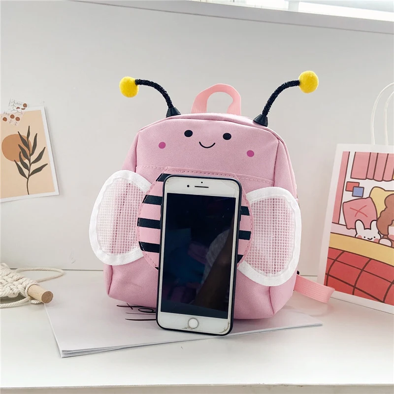 Mochila Escolar Anti-Perda Little Bee para crianças Mantenha seus filhos seguros e conectados com esta mochila inteligente. Nunca perca seu pequeno de vista. — foto 2