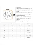 Anti slip and waterproof pet rubber boots | Comfortable claw protection for small pets - keep the claws safe, dry, and f — photo 4