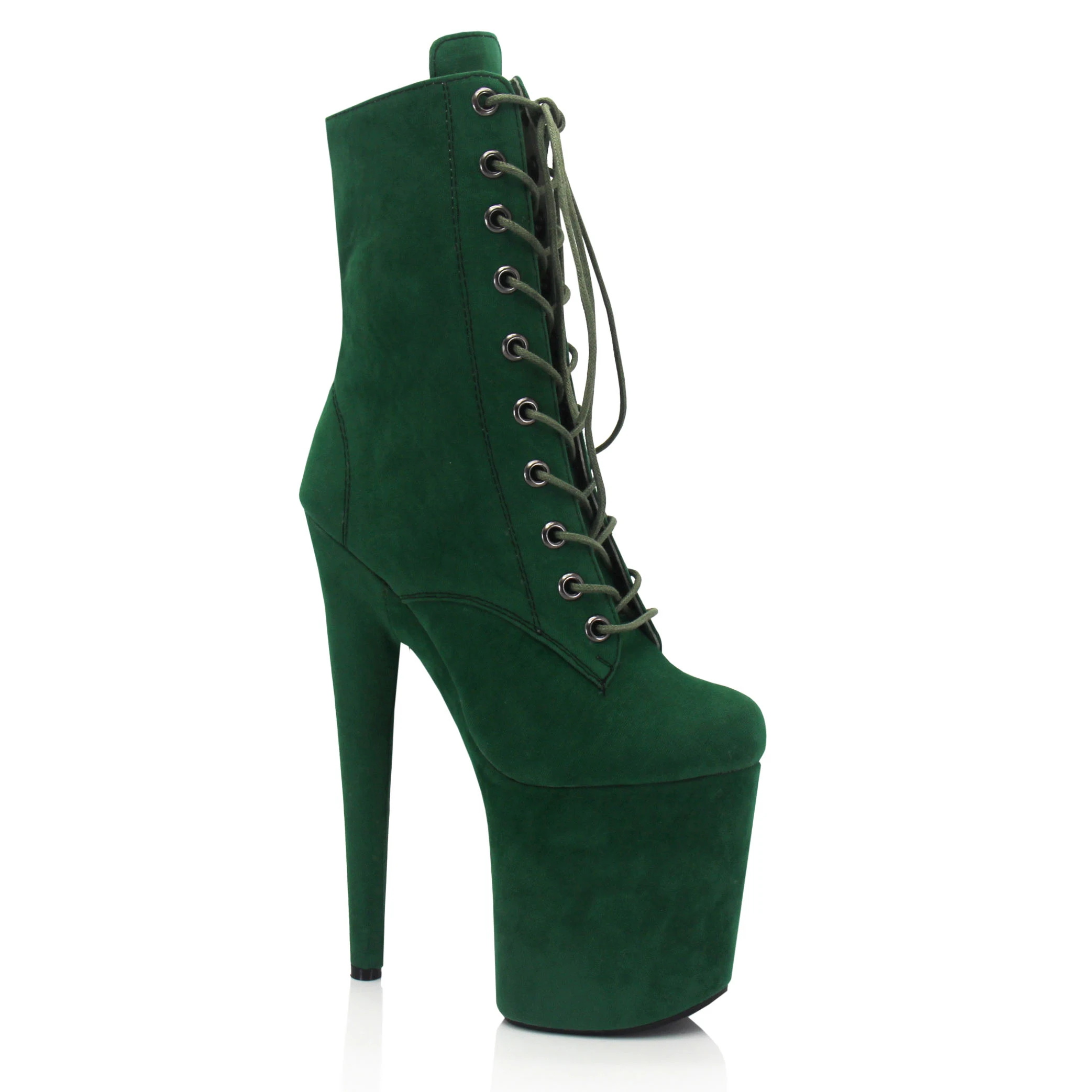 Title 6, Womens Pole Dance Ankle Boots 20cm Thin Heel P...