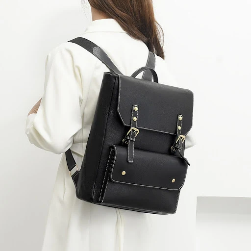 Title 10, Mochila coreana retrô simples, estilo vintage, ...